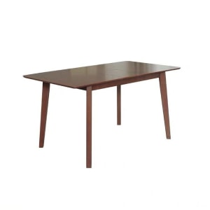 Loft Hansan Extendable Dining Table, Walnut, 120/150x80x75cm