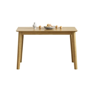 Loft Hansan Dining Table with 4 chairs, Oak, 140x80x75cm