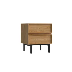 Loft Nora Bedside Table, Natural
