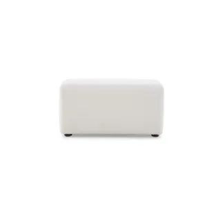 MODE Bravo Arm Sofa Module, Boucle, Cream White