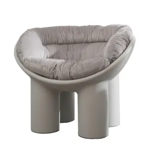 Faye Toogood Roly Poly Chair Replica, Grey