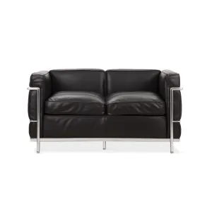 Le Corbusier LC2 Sofa Replica, 2-Seater