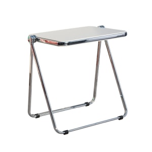 Merike Larkin Minimalist Folding Desk, 72x50.5CM, White