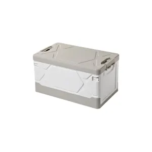 Merike Morph Folding Storage Box, 61x35.7x31.5CM, Light Grey