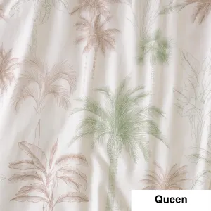 SAVONA Lombok Duvet Cover Set, Leaf, Queen