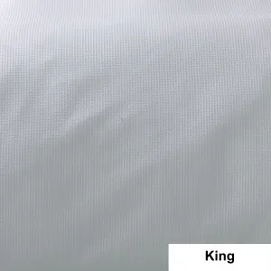 SAVONA Nova Duvet Cover Set, White, King