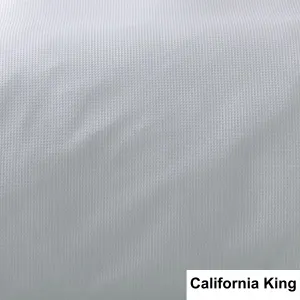 SAVONA Nova Duvet Cover Set, White, California King
