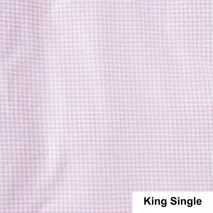 SQUIGGLES Jagger Fitted Sheet Set, Lilac, King Single