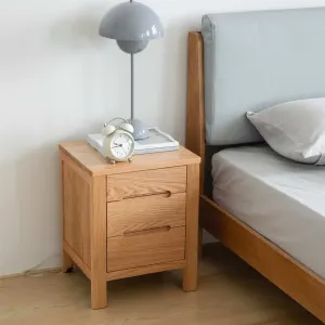 Solidwood Norway 2PCS Bedside Table Set B