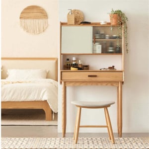 Solidwood Danya Dressing Table, 55x42CM, Oak