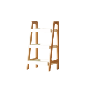 Solidwood Bailey Shelving Unit, 3-Tier