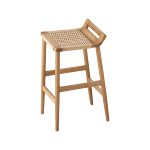 Solidwood Santa Rosa Rattan Bar Stool