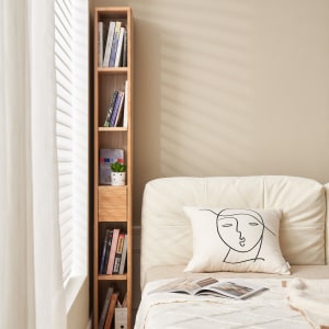 Solidwood Amber Bookcase with Drawer