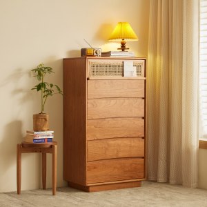 Solidwood Quartz Chest of 6 Drawers