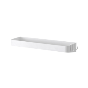 ZenLife Bathroom Wall Shelf with Hooks, 39.8x11x5cm