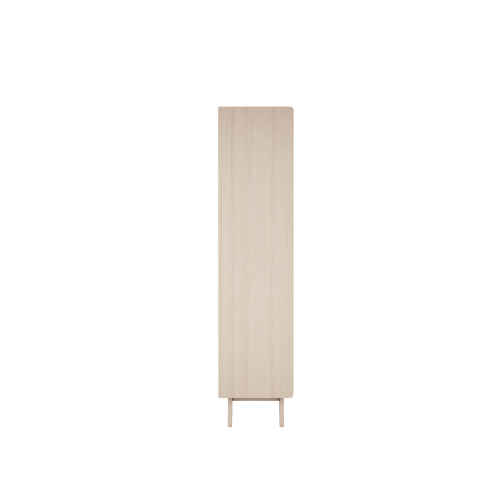 Alpaka Kaia Kids Bookcase with Storage, White & Oak Effect, 100x44.5x190cm