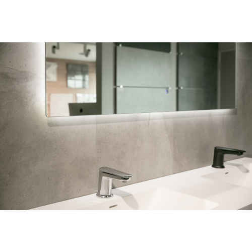 Aruvo Nfled Rectangle Frameless Bathroom Mirror with LED 1200mm