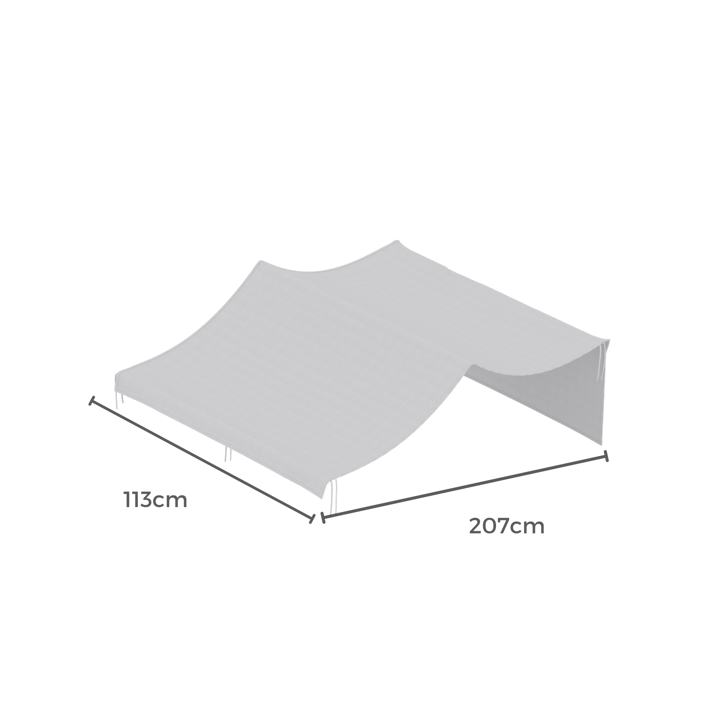Boori Treehouse Kids Loft/Bunk Bed Tent Canopy, Cherry
