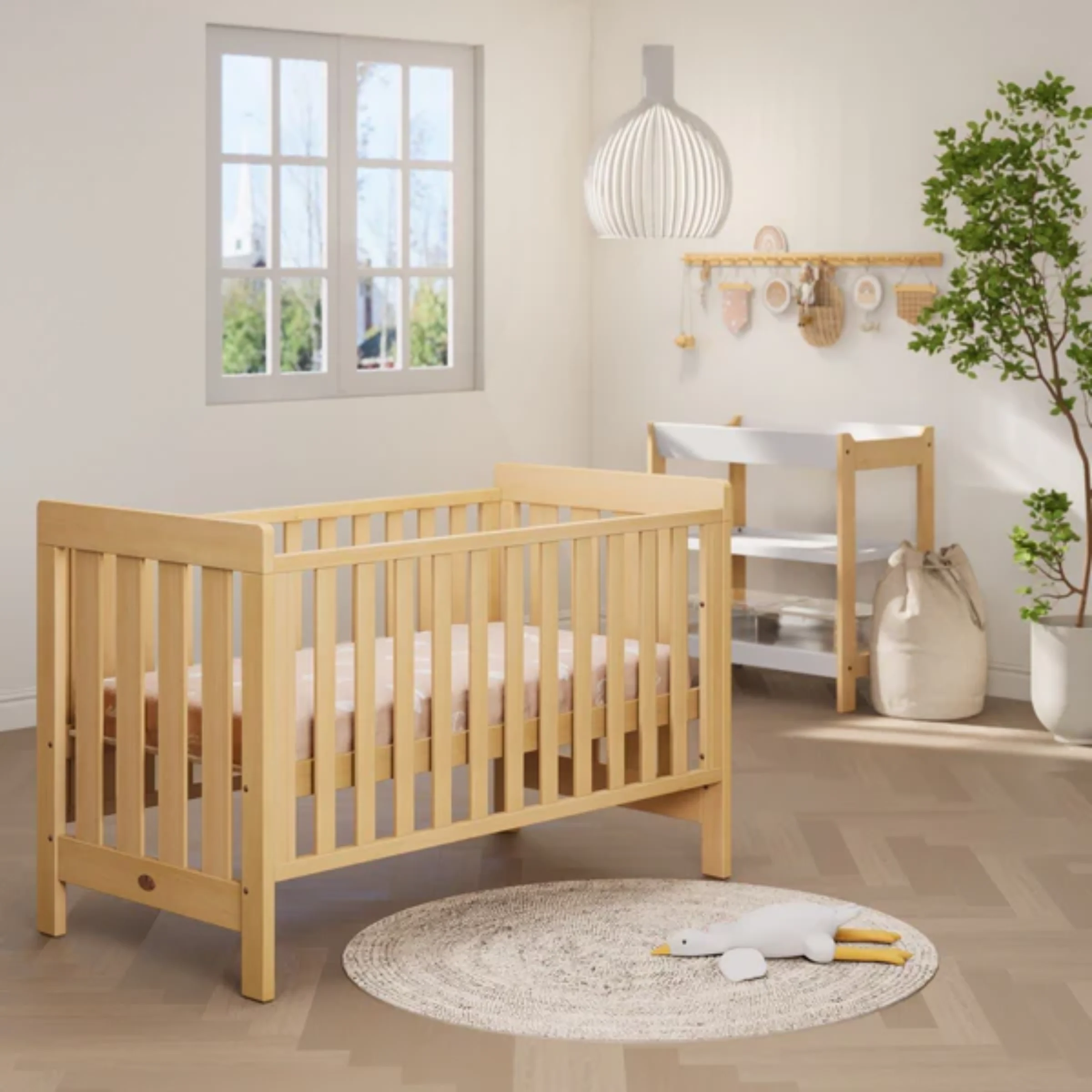 Boori Daintree Kids Baby Cot, Almond