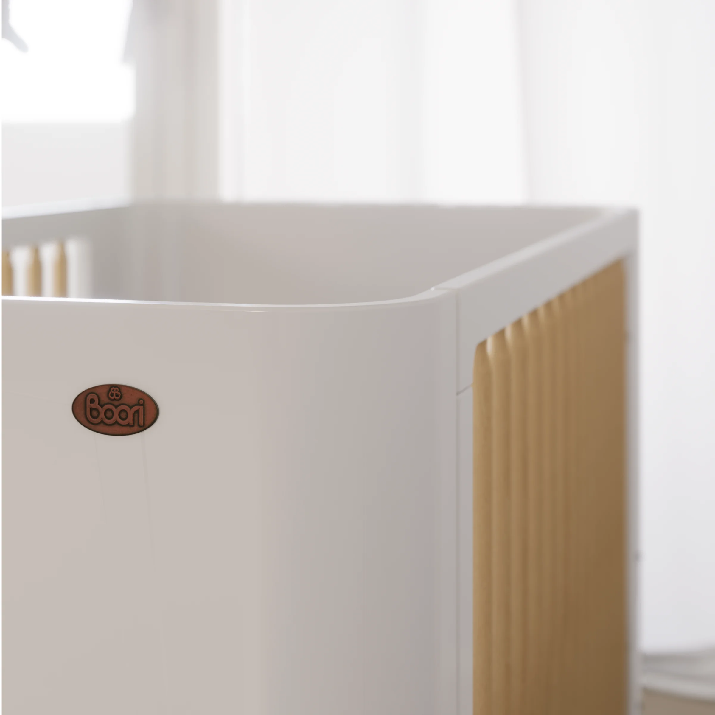 Boori Nova Kids Baby Cot, Barley and Beech