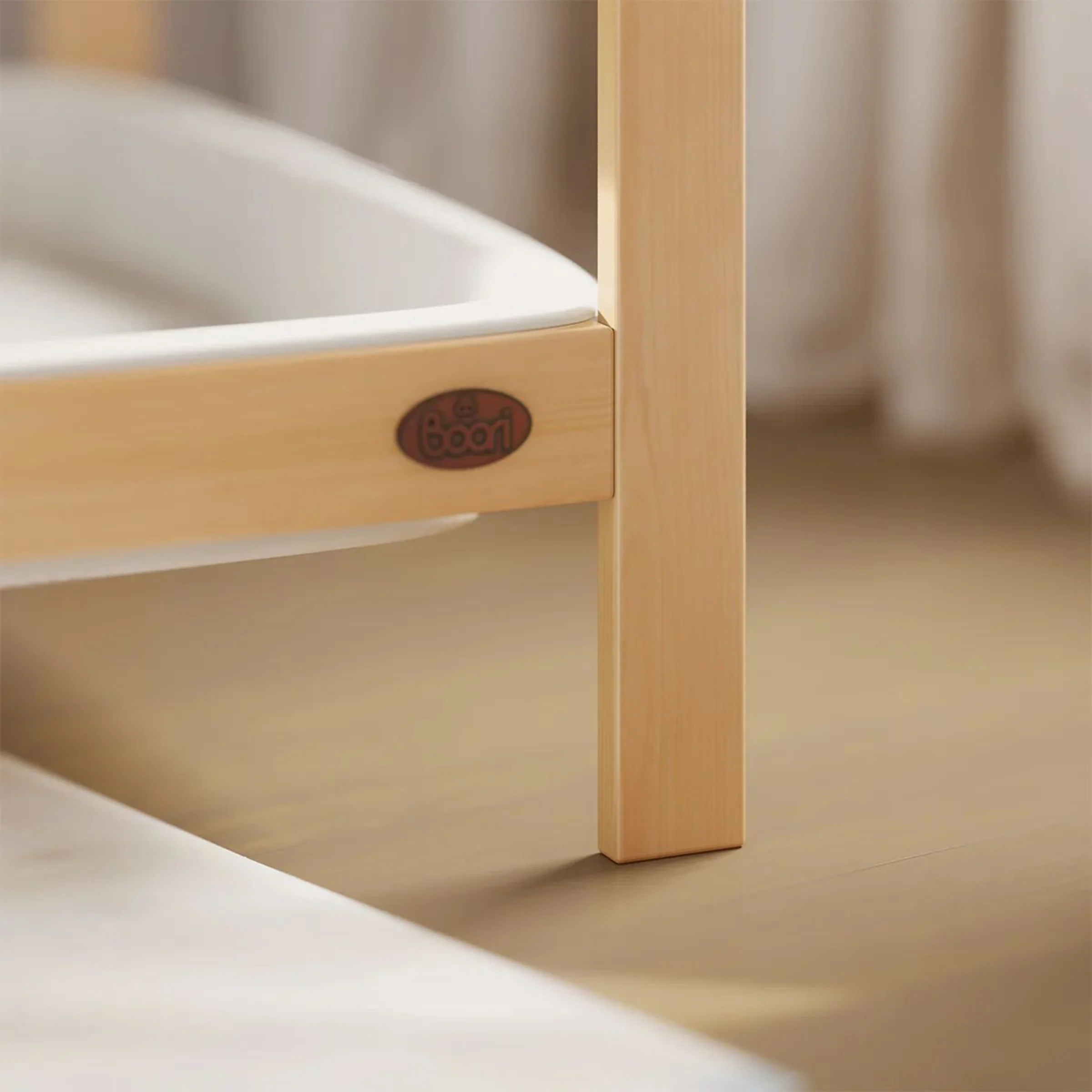 Boori Tidy Kids Bassinet/Change Table - 2 in 1, Almond