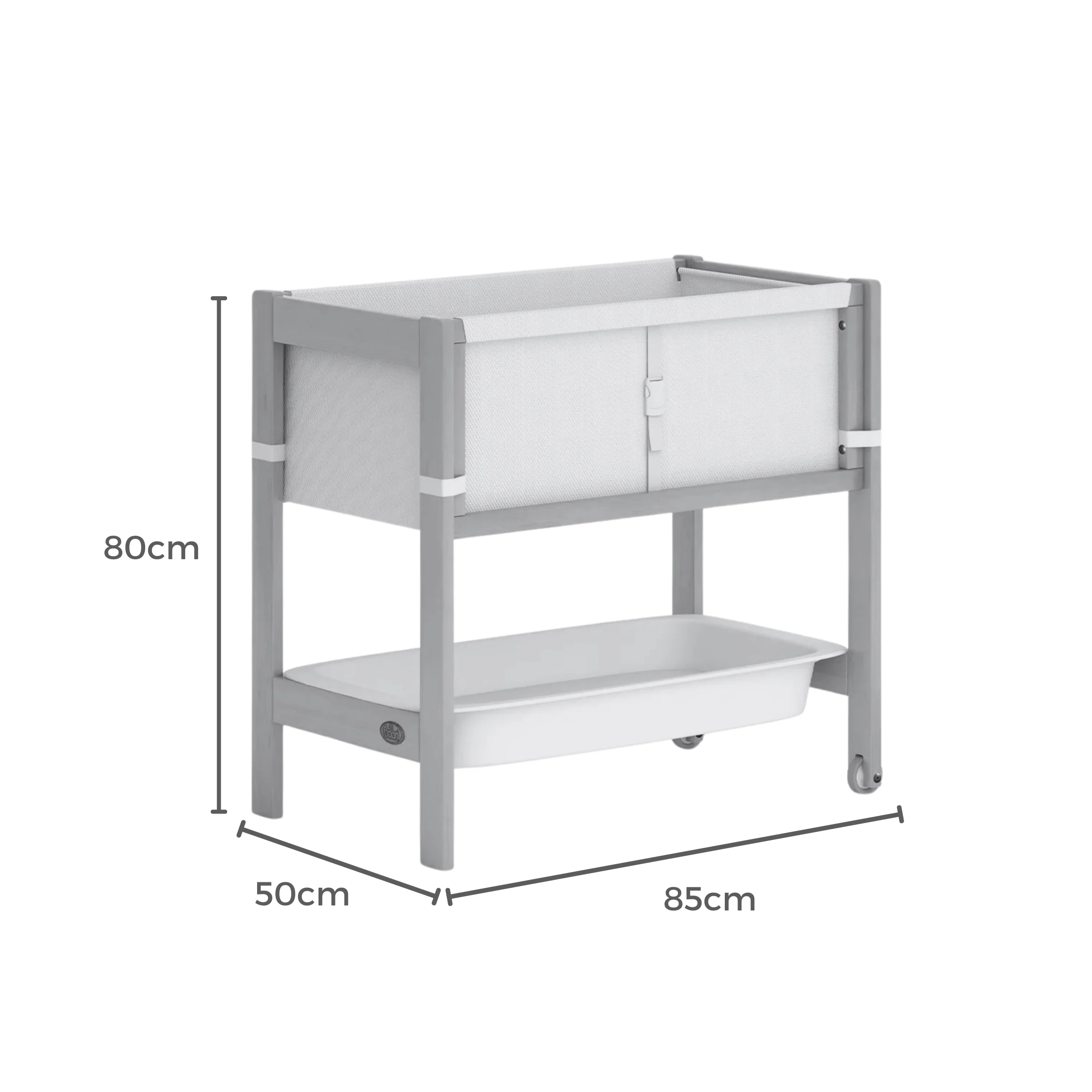 Boori Tidy Kids Bassinet/Change Table - 2 in 1, Almond
