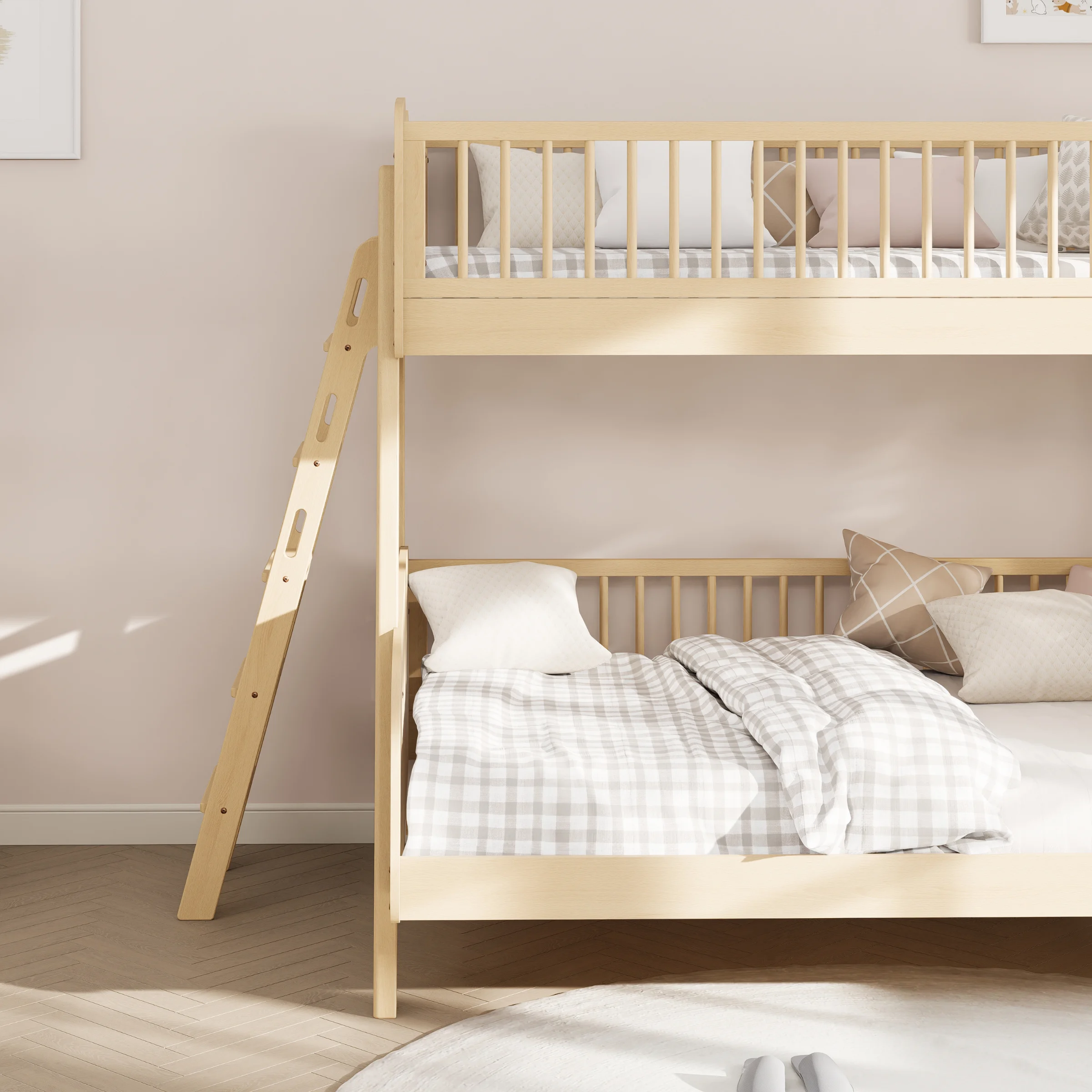 Boori Matilda Kids Maxi Bunk Bed + Ladder, Beech