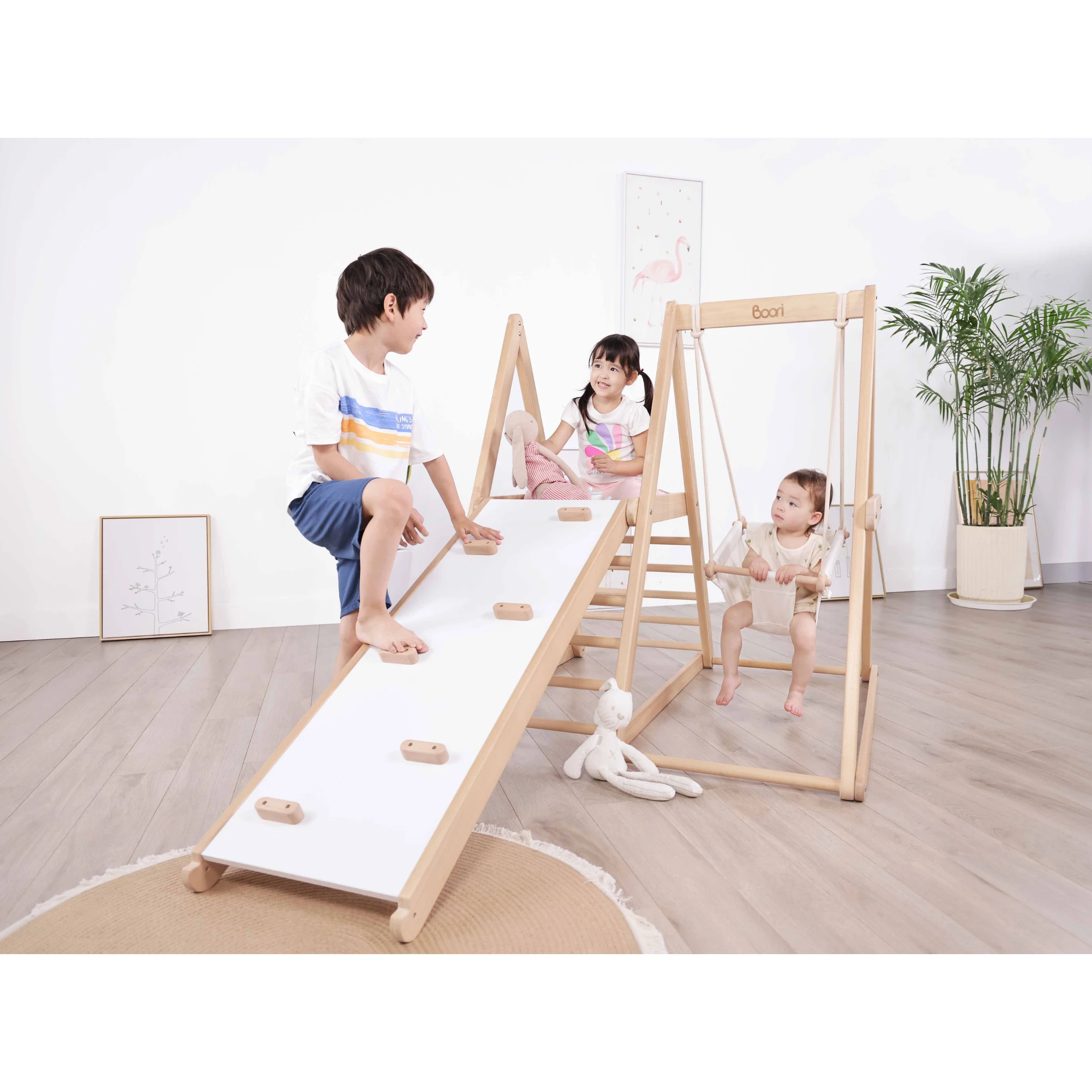 Boori Tidy Kids Climbing Gym with Tent