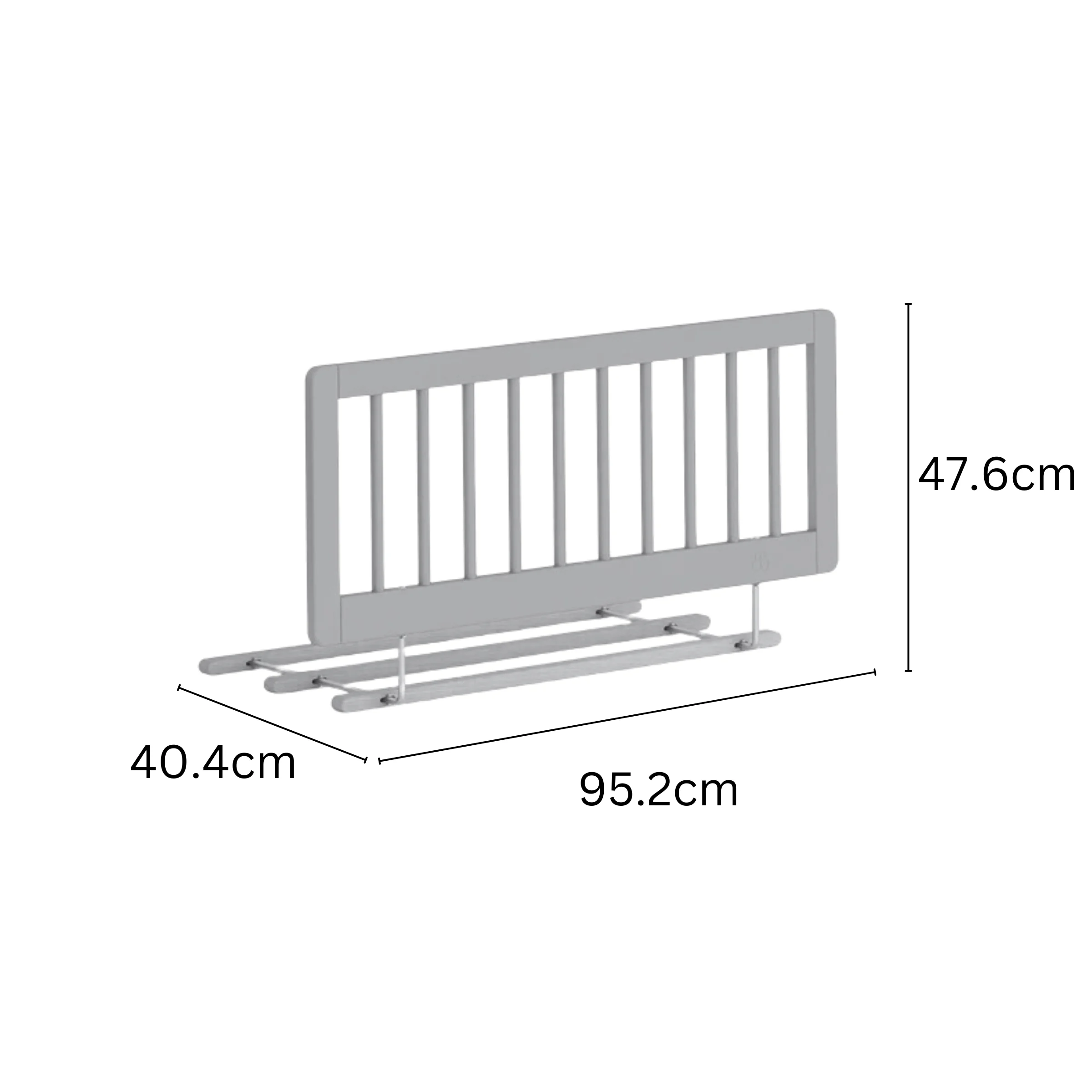 Boori Universal Kids Bed Guard Panel, Beech