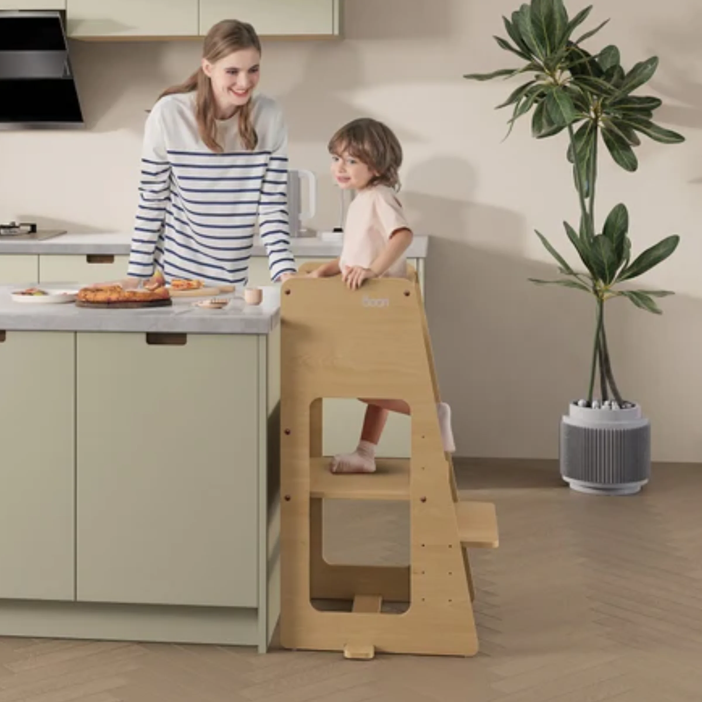 Boori Tidy Kids Learning Tower, Beech