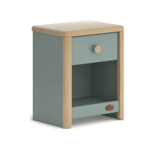 Boori Avalon Kids Bedside Table, Blueberry and Almond