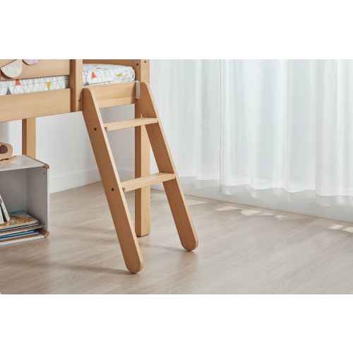 Boori Forest Kids Teepee Single Loft Bed, Almond