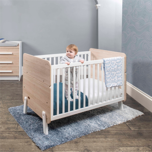 Boori Natty Baby Cot with Spring Mattress