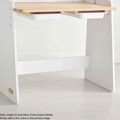 Boori Natty Kids Desk, Blueberry and Almond