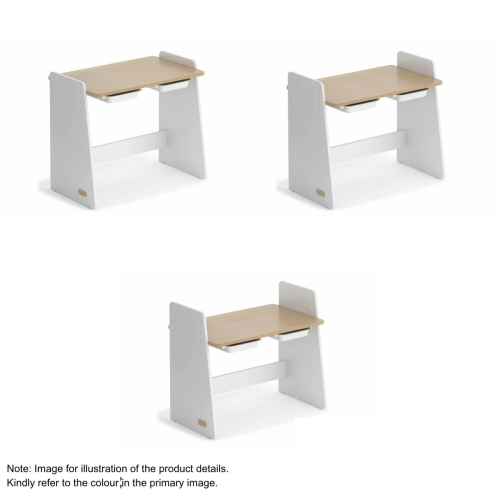 Boori Natty Kids Desk, Blueberry and Almond