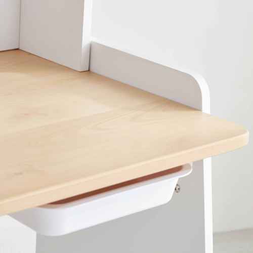 Boori Natty Kids Desk with Study Chair, Barley and Almond