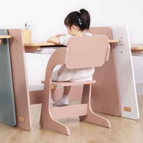 Boori Natty Kids Desk with Study Chair, Cherry and Almond