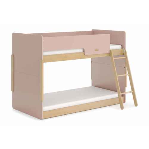 Boori Neat Kids Single Bunk Bed, Cherry and Almond