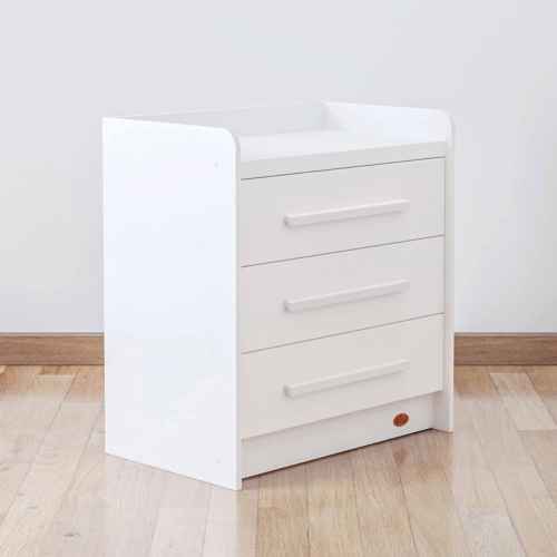 Boori Neat Kids 3 Drawer Chest, Barley White