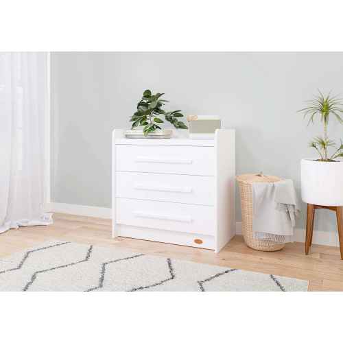 Boori Neat Kids 3 Drawer Chest, Barley White