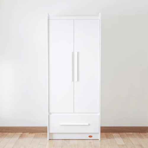 Boori Neat Kids 2 Door Wardrobe, Barley White