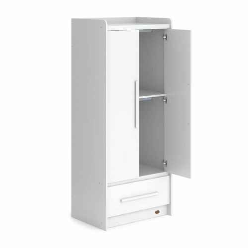 Boori Neat Kids 2 Door Wardrobe, Barley White