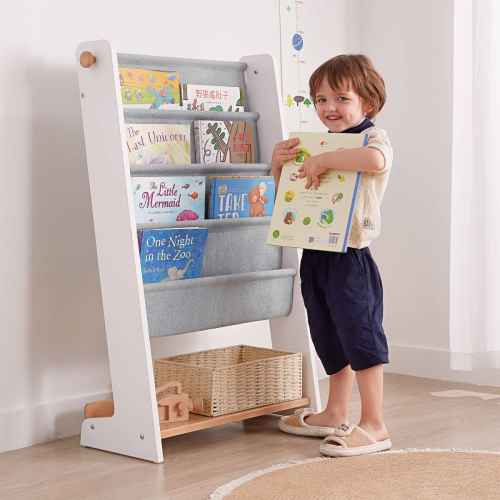 Boori Oslo Kids Bookrack, Barley and Almond