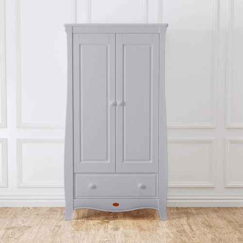 Boori Sleigh Kids Wardrobe, Pebble