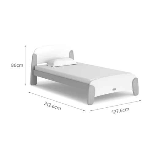 Boori Sunshine Kids King Single Bed, Cherry and Almond