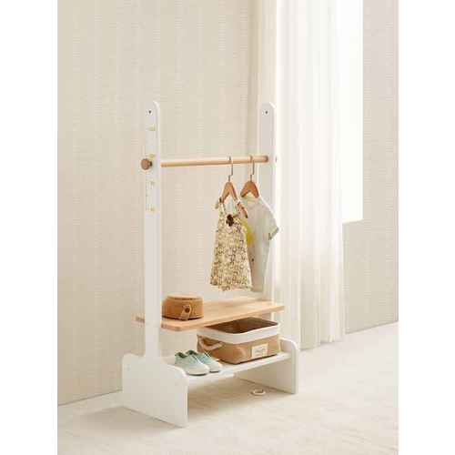 Boori Tidy Kids Clothing Rack, Barley and Almond