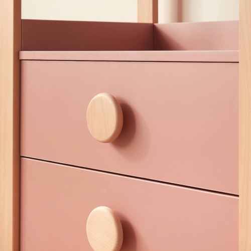 Boori Tidy Kids Storage Bookcase, Cherry and Almond