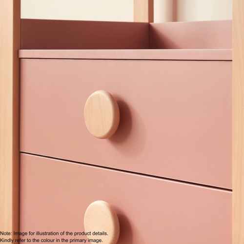 Boori Tidy Kids Storage Bookcase, Barley and Almond