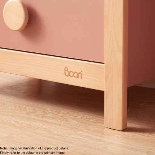 Boori Tidy Kids Storage Bookcase, Barley and Almond