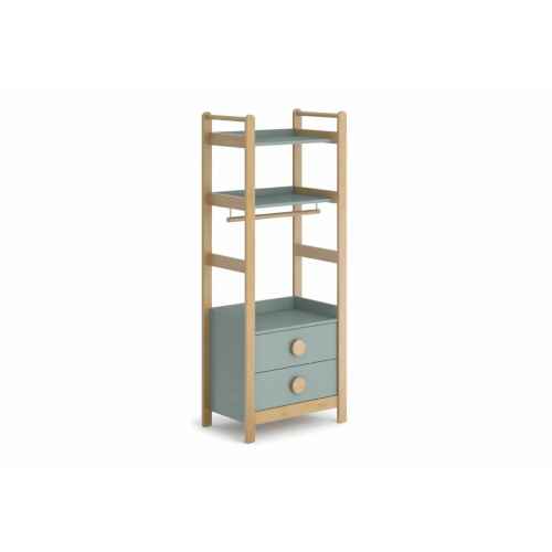 Boori Tidy Kids Storage Bookcase, Blueberry and Almond